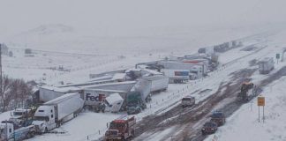 Kolaps u Vankuveru, sneg