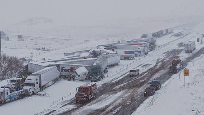 Kolaps u Vankuveru, sneg