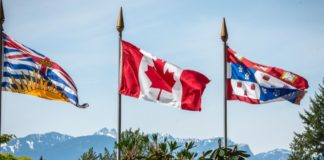 Zastava Britanske Kolumbije i Kanade