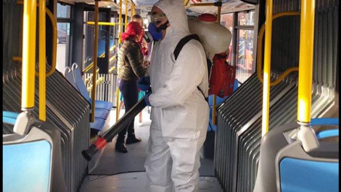 Dezinfekcija javnog prvoza