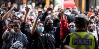 Anti rasisticki protesi u Kanadi