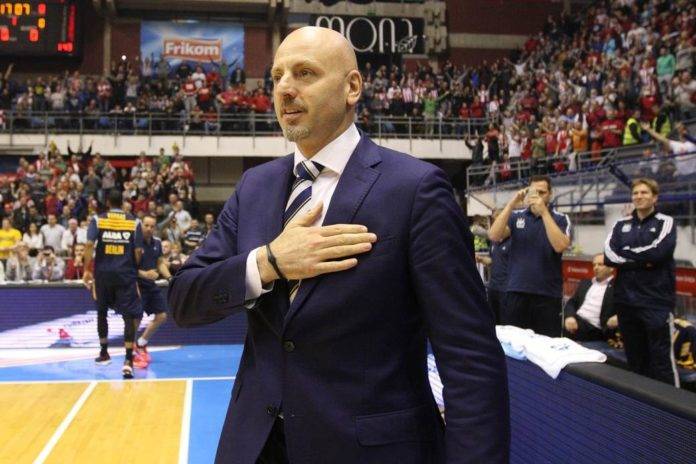 Sasa Obradovic-trener KK Crvena Zvezda