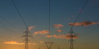 photo of truss towers