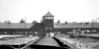 Black Metal Train Rails