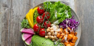 bowl of vegetable salads