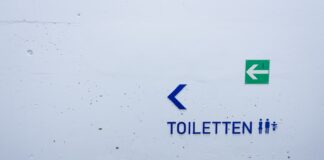 Toiletten signage