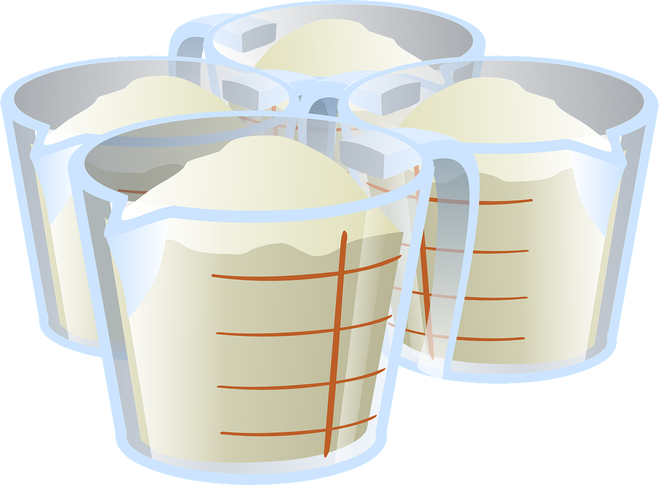 ingredients, sugar, flour