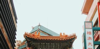 landscape photo of China town