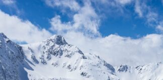 person skating on snow