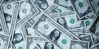 1 U.S.A dollar banknotes