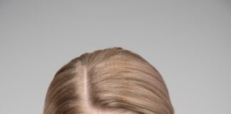 woman wearing black Alice band