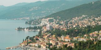 a city on a hill by the water