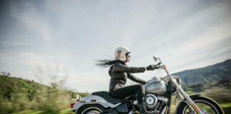 black and gray cruiser motorcycle