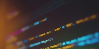 shallow focus photography of computer codes