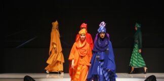 woman wearing dresses walking on catwalk