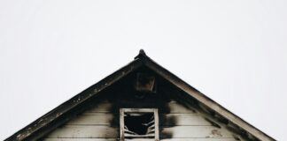 grey wooden house