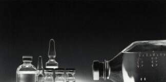 grayscale photo of tubes