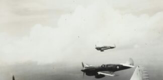 three monoplanes squadron in World War 2