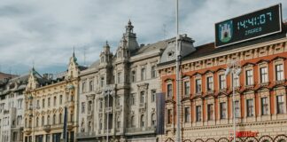 beige and white concrete building