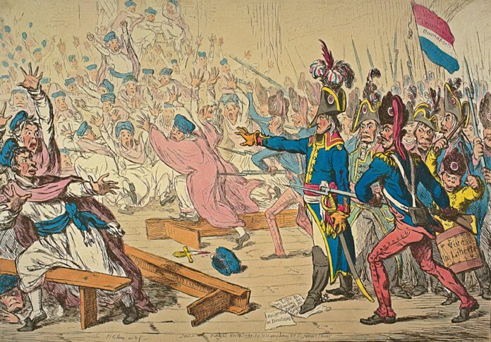 people riding horses painting on wall