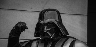 Darth Trooper statue