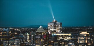 cityscape under blue sky