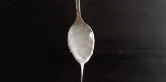 a plate of food on a table