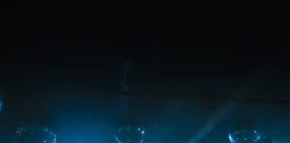 people watching concert during night time