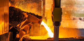 black and gray metal pipe