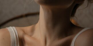 woman in white tank top