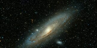 black hole galaxy illustration