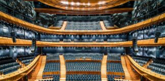 empty arranged theater