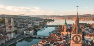 aerial view of city buildings during daytime