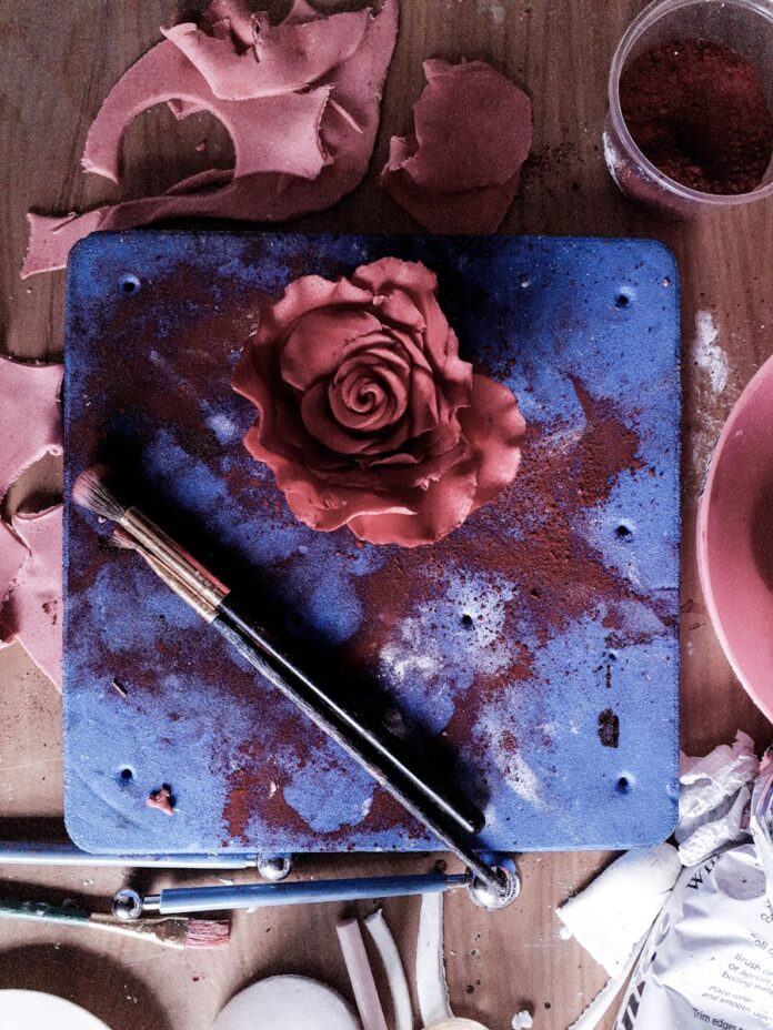 red rose flower decor