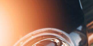 orange and silver car wheel