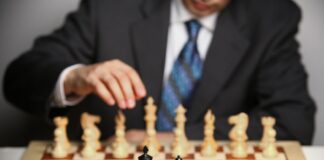 shallow focus photo of chess set