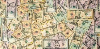 blue and white plastic pack lot