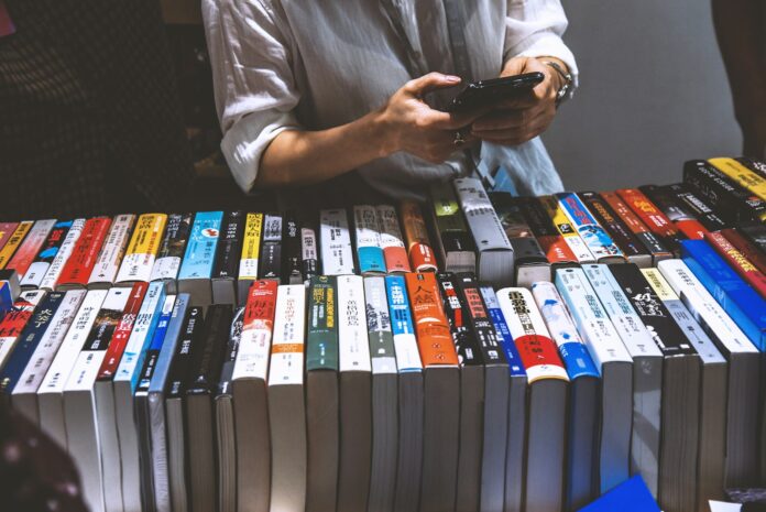 a person holding a phone