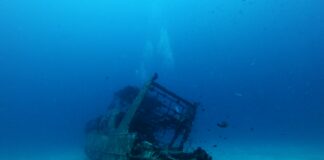 sunken ship
