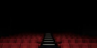 red cinema chair
